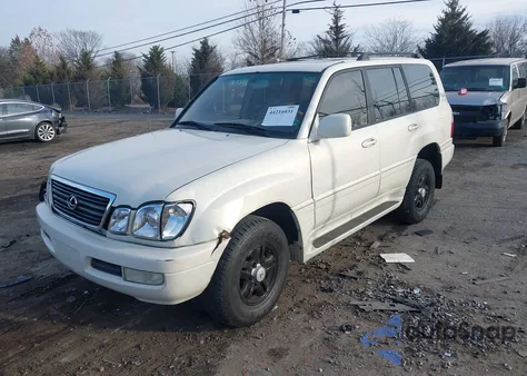 2000 Lexus Lx 470 z USA, uszkodzony, nr VIN JT6HT00W9Y0122812